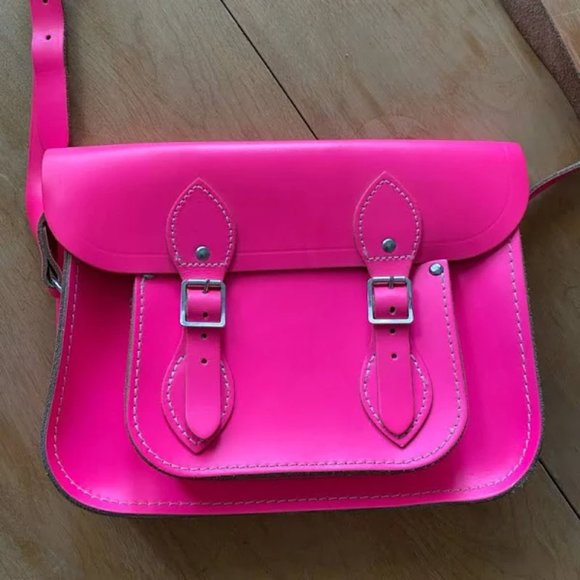 The Cambridge Satchel Company Handbags - Cambridge Satchel Company crossbody bag in HOT PINK!